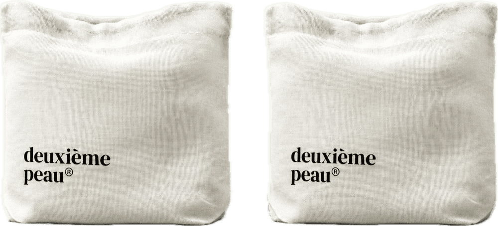 Deux pochettes de protection, pour les bras et les jambes