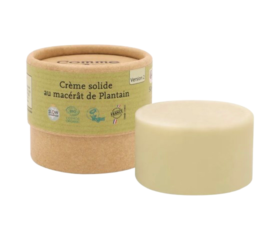 Crème solide au plantain